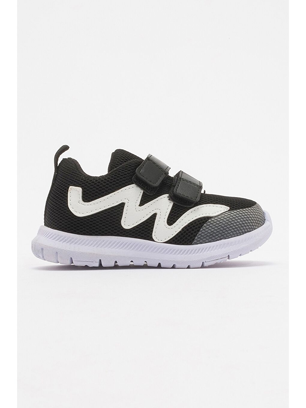 Unisex Çocuk Siyah Günlük Spor Ayakkabı-3