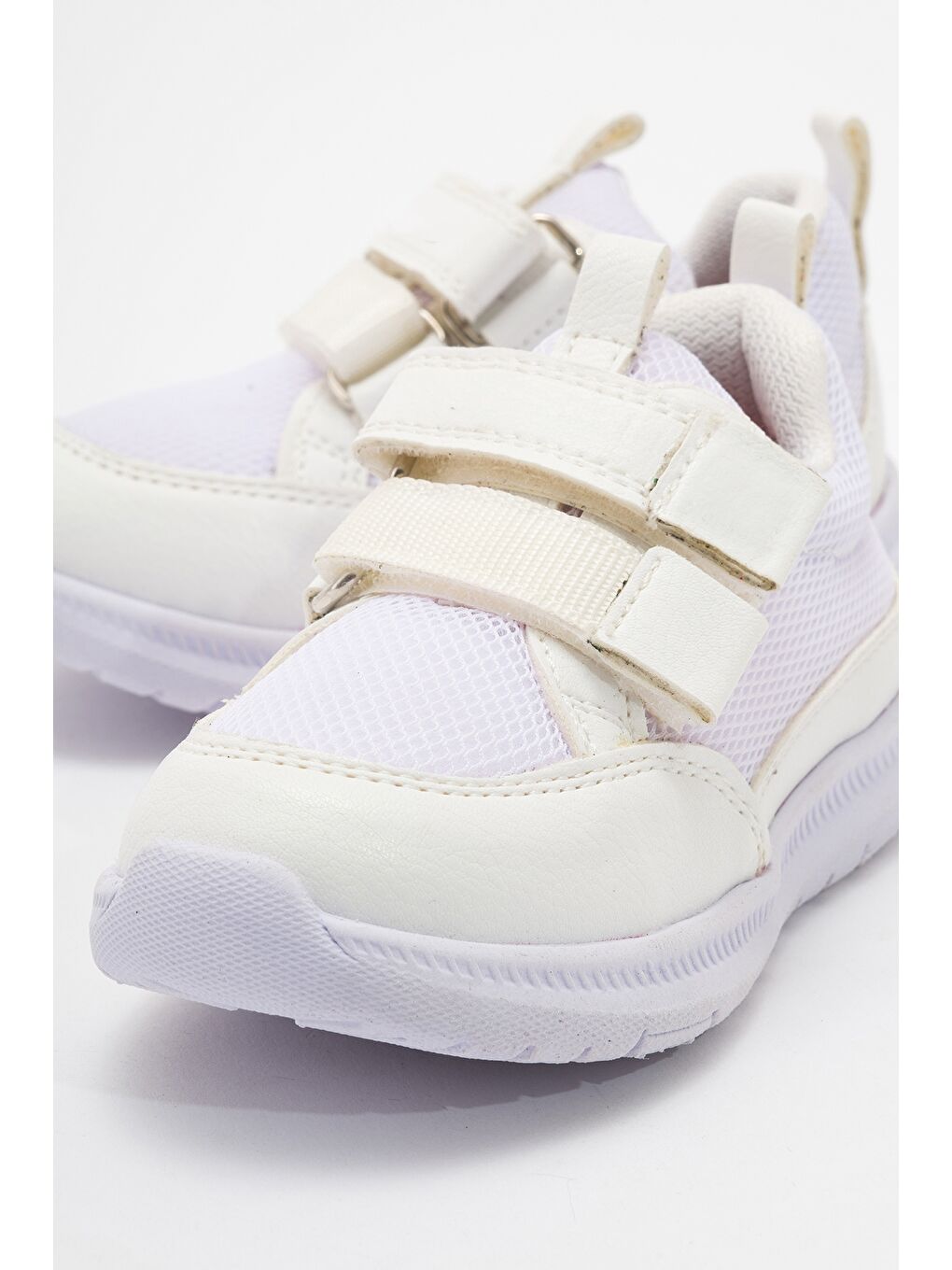 Unisex Çocuk Beyaz Günlük Spor Ayakkabı-1