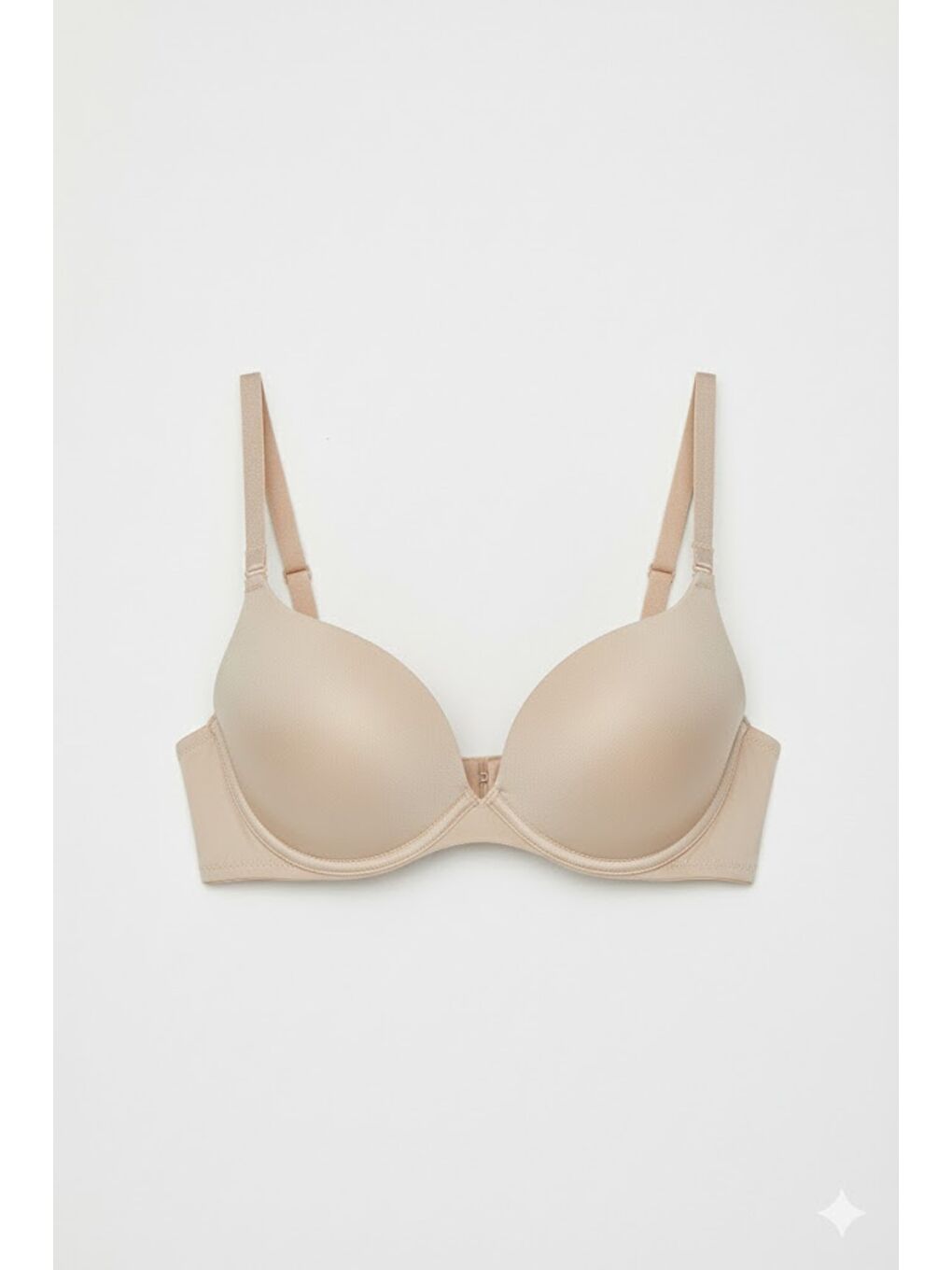 Bej Double Push-Up Destekli Sütyen C17030 Ten