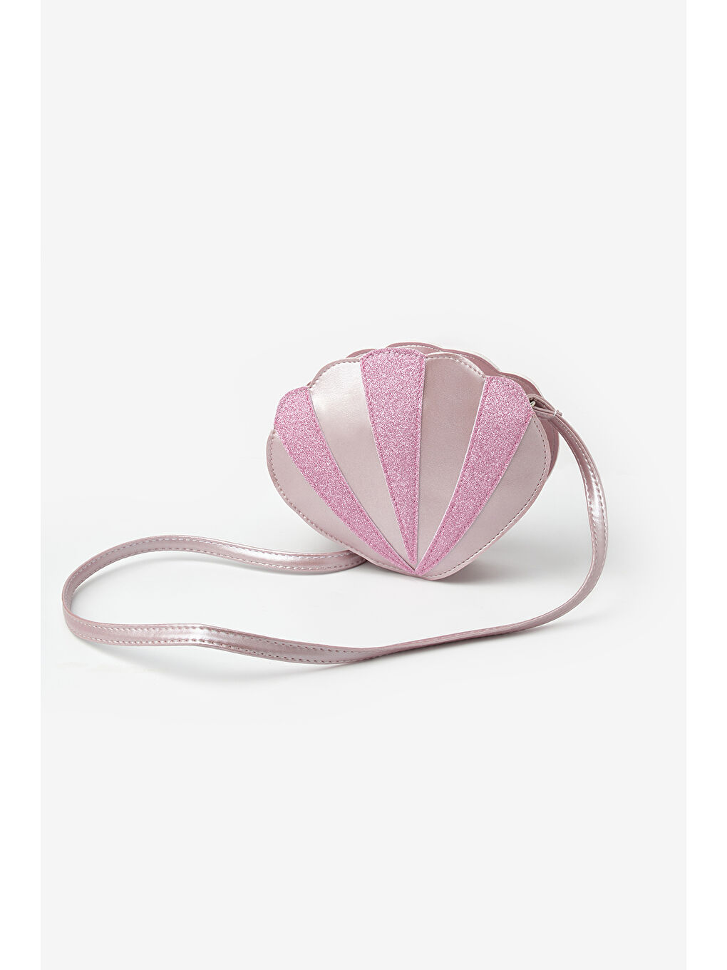 Lila Midye Figür Kız Çocuk Omuz Çantası