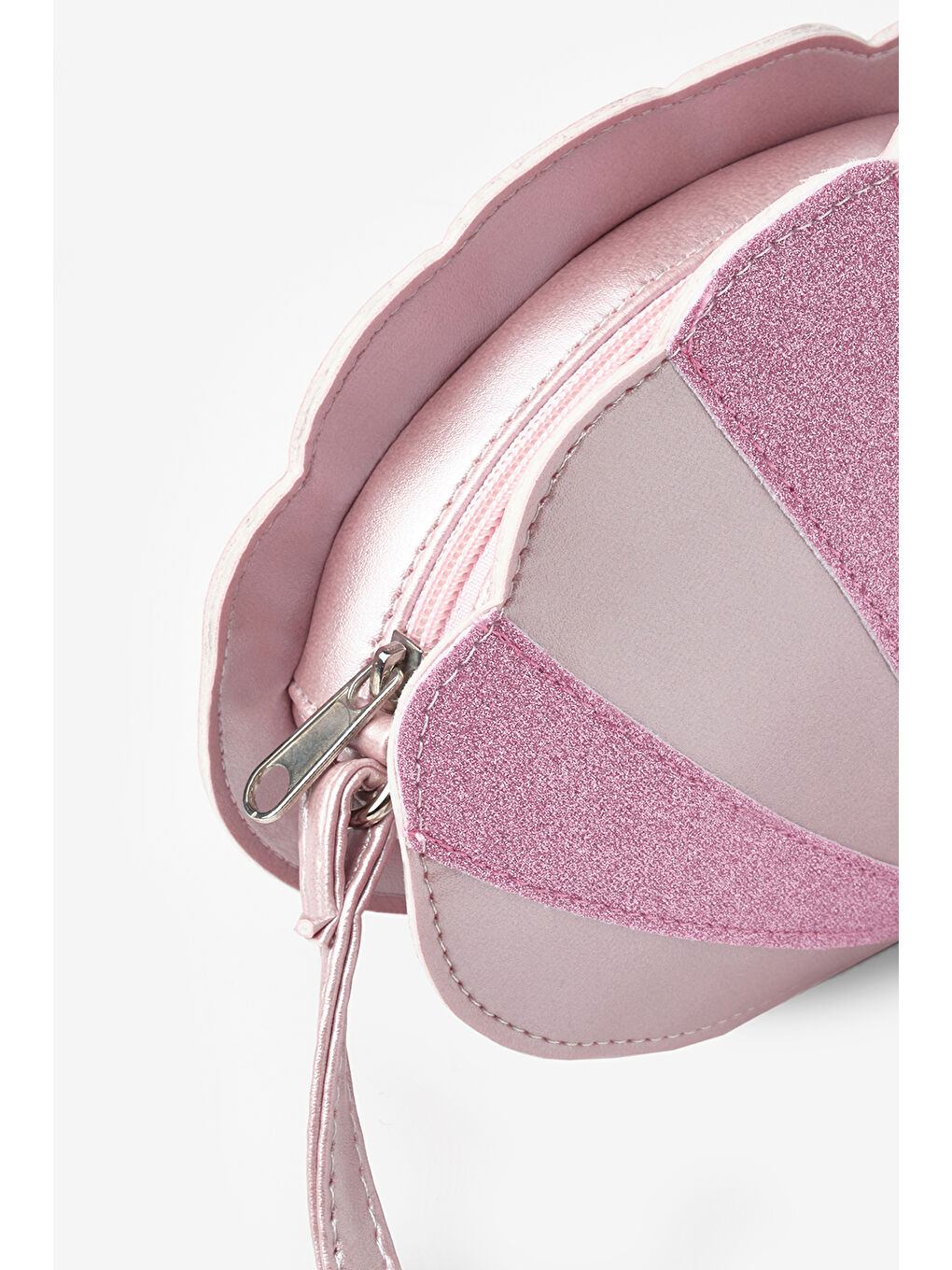 Lila Midye Figür Kız Çocuk Omuz Çantası-1