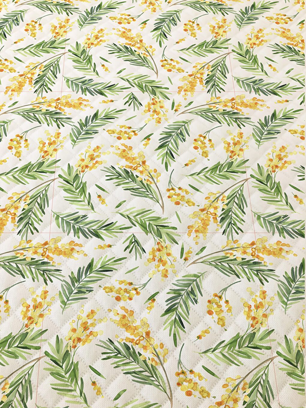 Karışık Çiçek Desenli Bebek Ve Çocuk Baskılı Tek Kişilik Pike Takımı 160x220 Beyaz-1