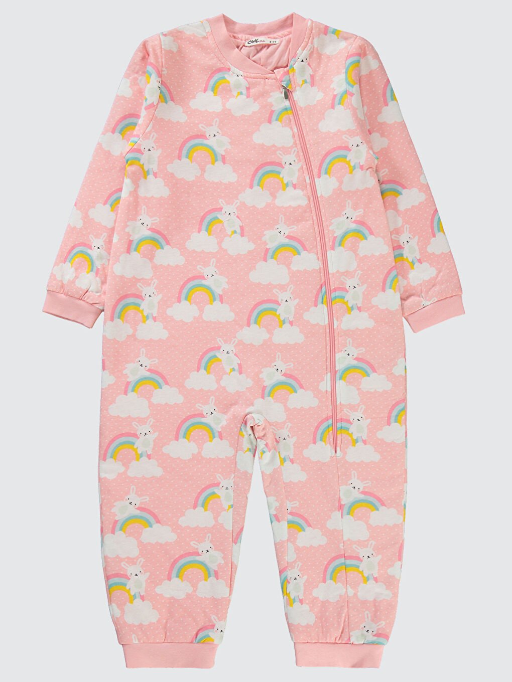 Turuncu Girls Kız Çocuk Uyku Tulumu 6-9 Yaş Yavruağzı