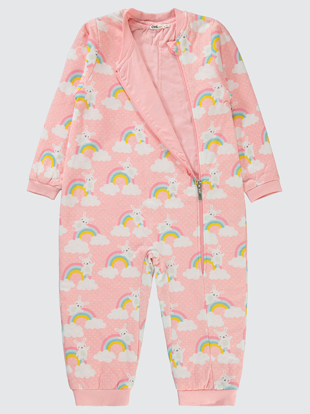 Turuncu Girls Kız Çocuk Uyku Tulumu 6-9 Yaş Yavruağzı-1