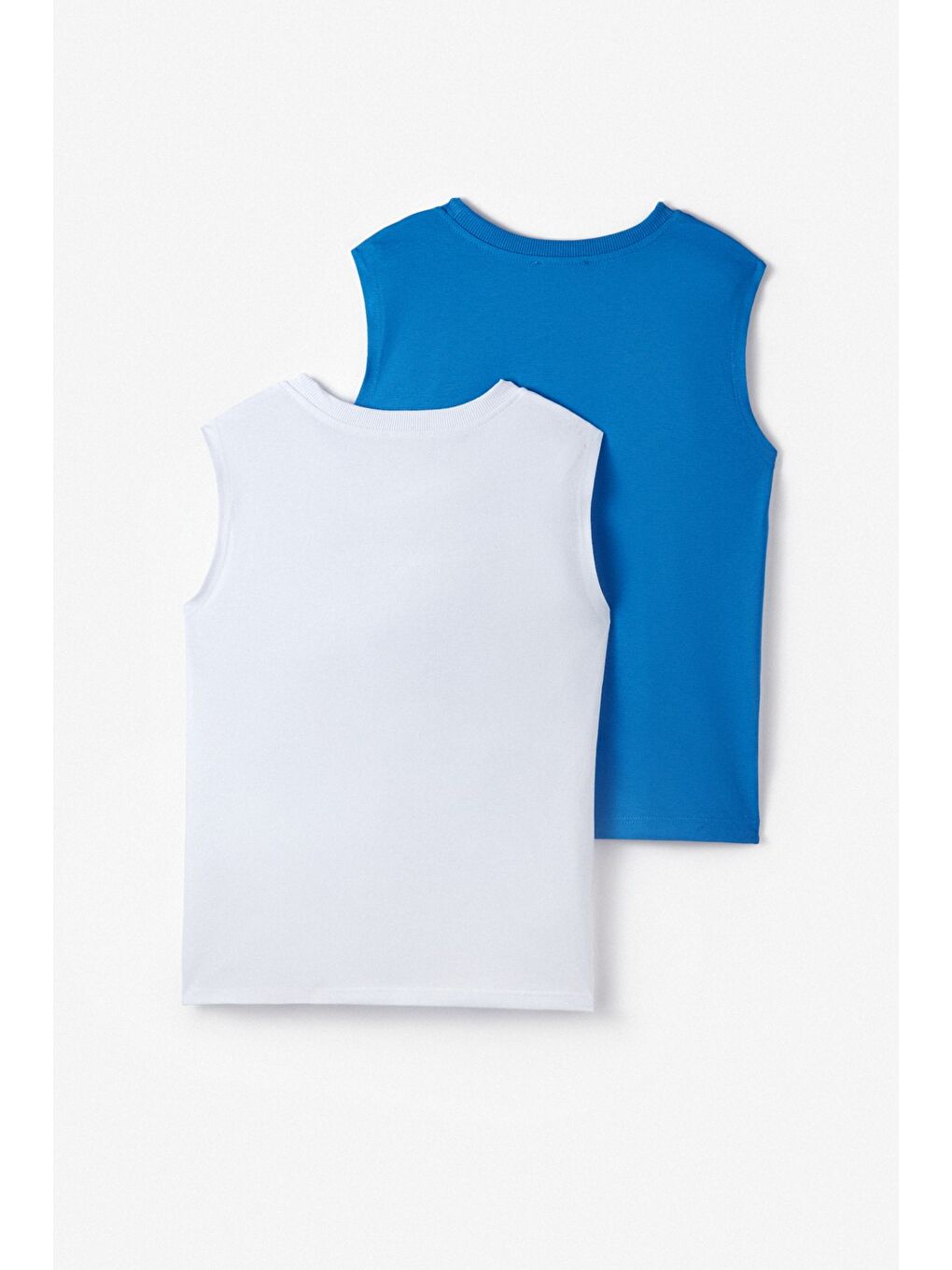 Beyaz Erkek Çocuk 2li Atlet-1