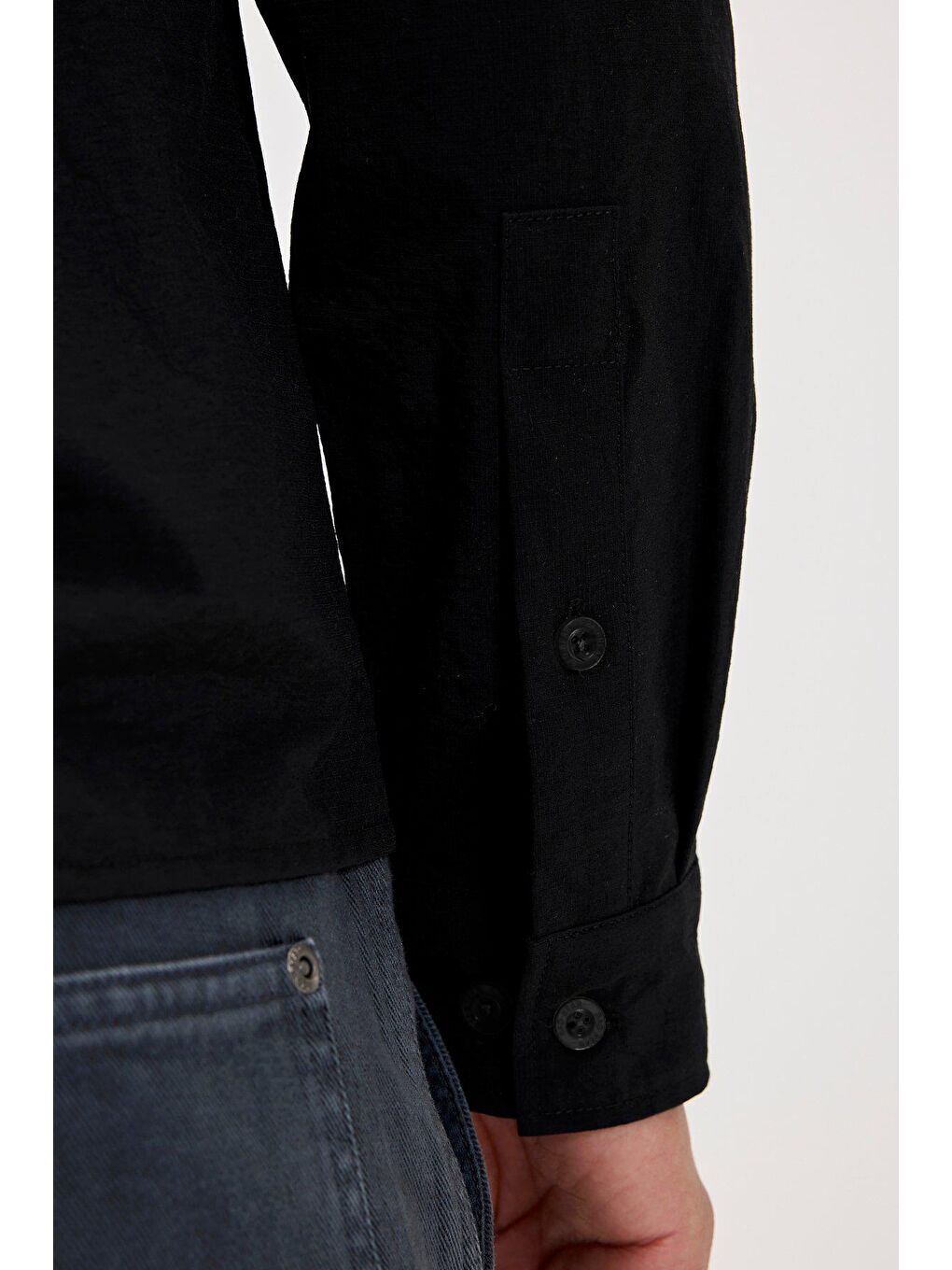 Paul Siyah Erkek Gömlek-3