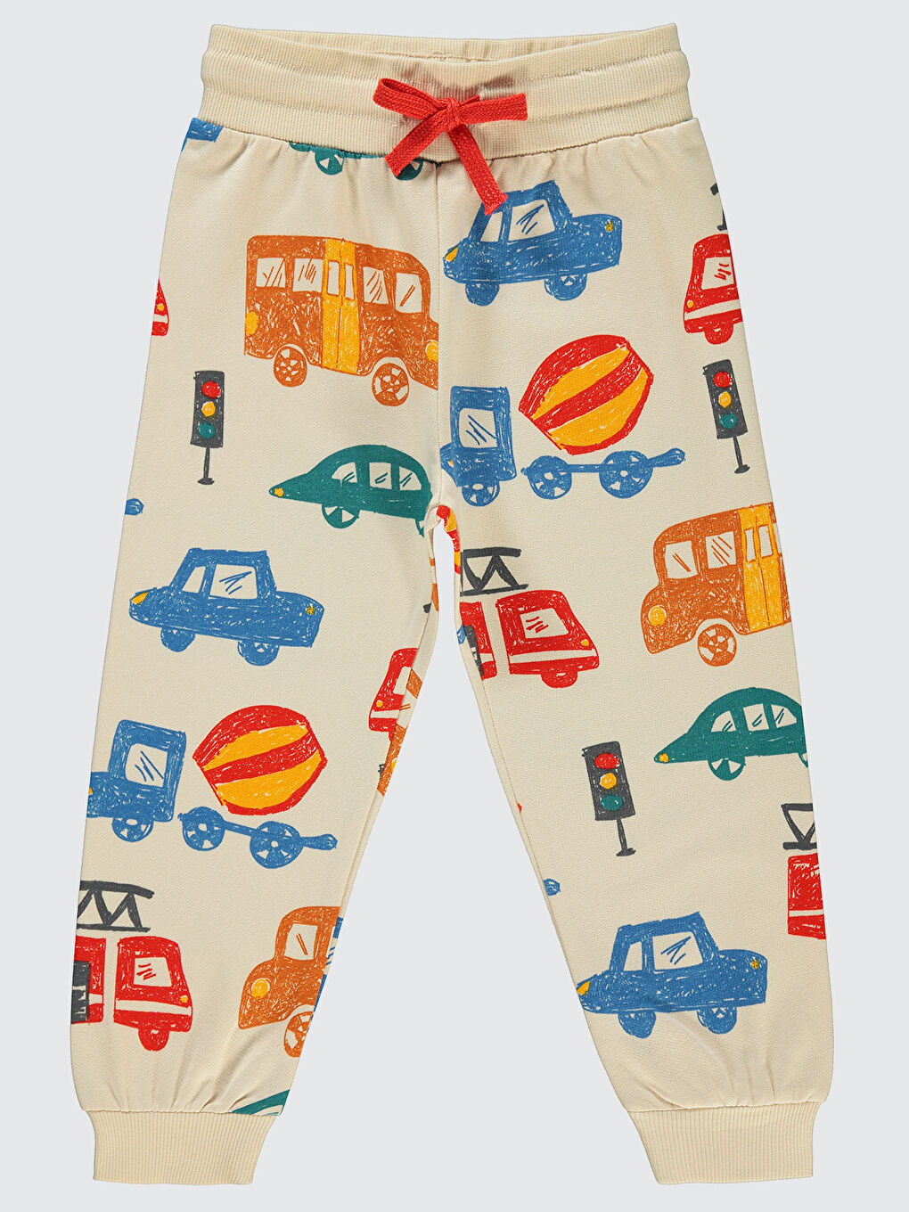 Bej Boys Erkek Çocuk Eşofman Altı 2-5 Yaş Taş rengi