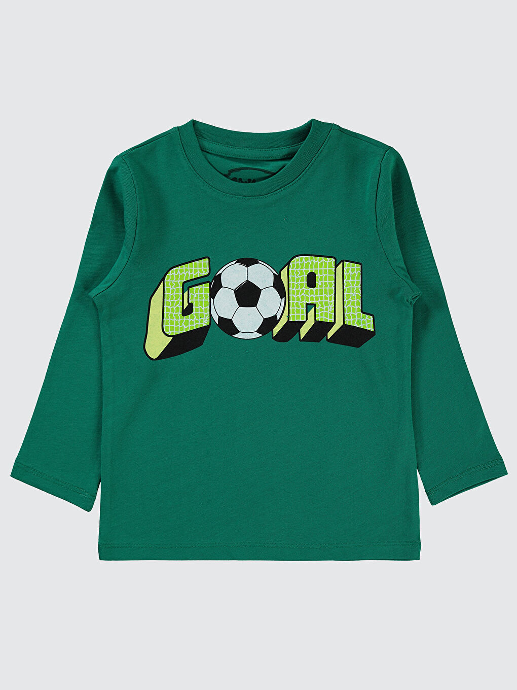 Boys Erkek Çocuk Sweatshirt 2-5 Yaş Çam Yeşili