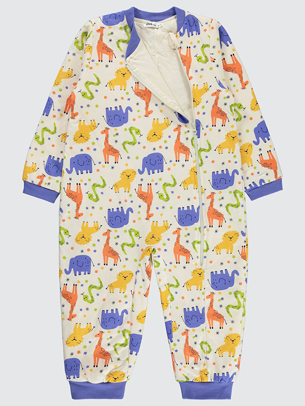 Bej Boys Erkek Çocuk Uyku Tulumu 6-9 Yaş Fil Dişi-1