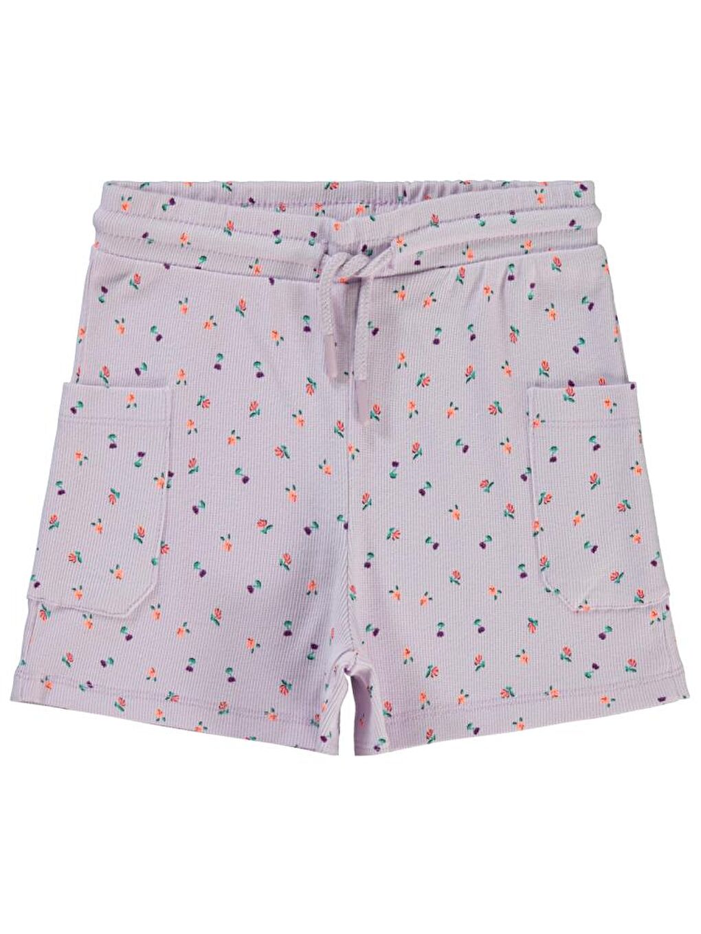 Lila Girls Lale Baskılı 6-9 Yaş Şort