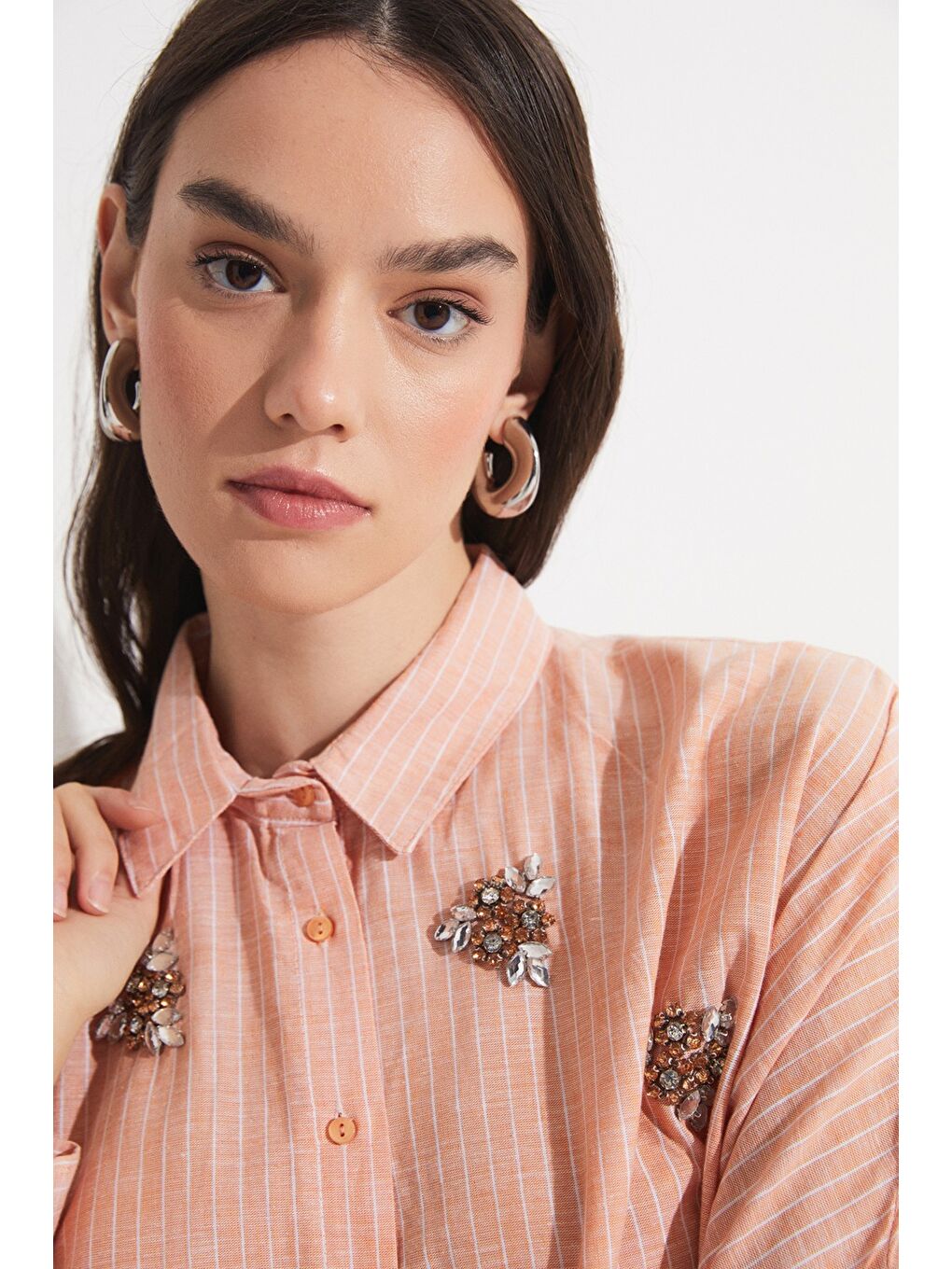 Kırmızı Exclusive Bol Kesim Pantolon-4