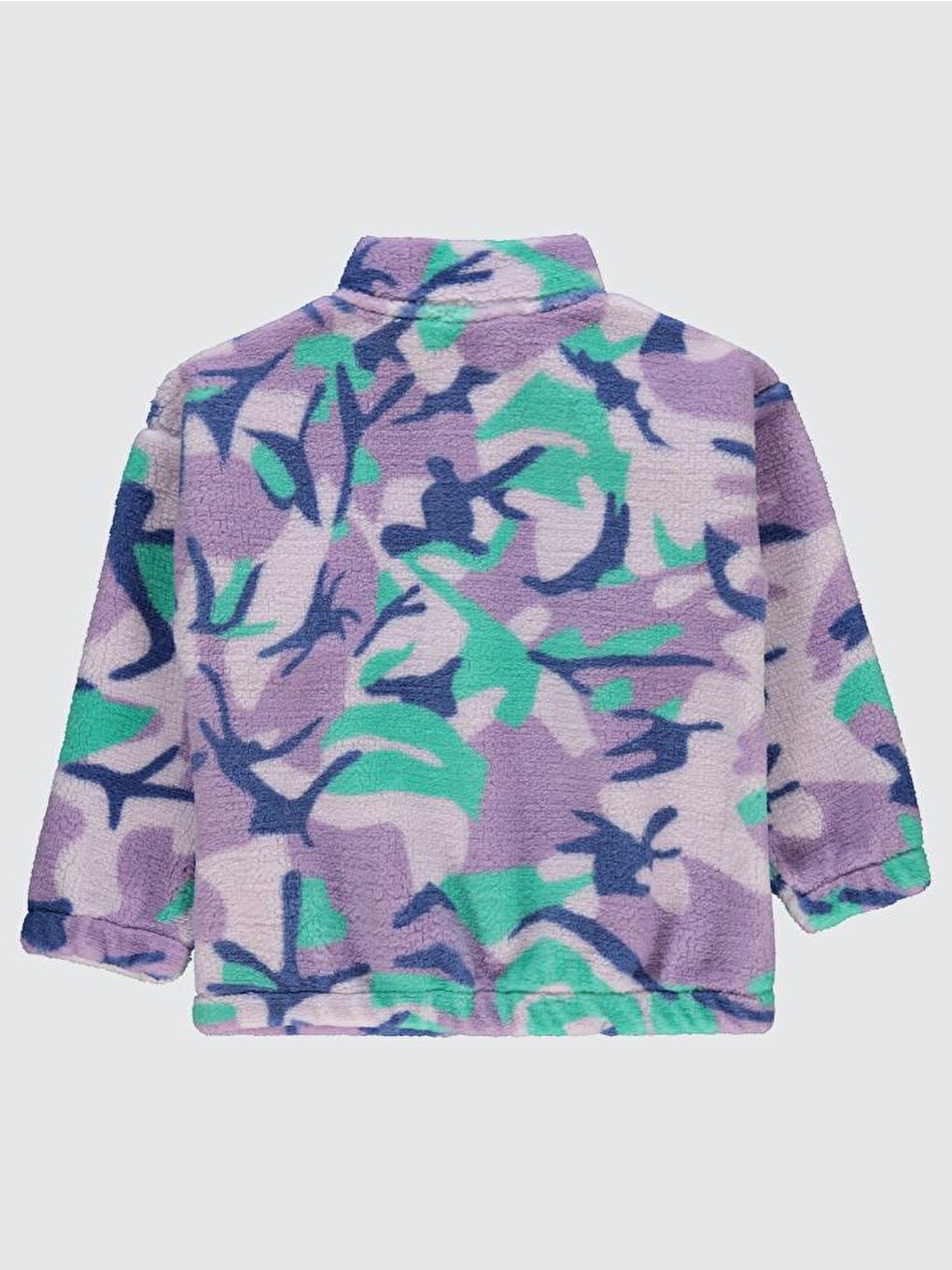 Lila Girls Soyut 10-13 Yaş Sweatshirt