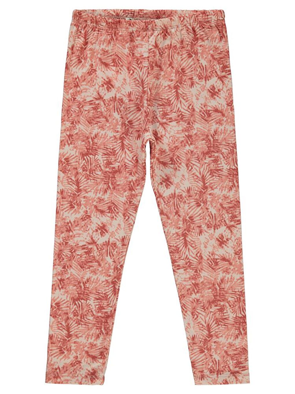 Pembe Girls Efektli Yaprak Bskl. 6-9 Yaş Tayt