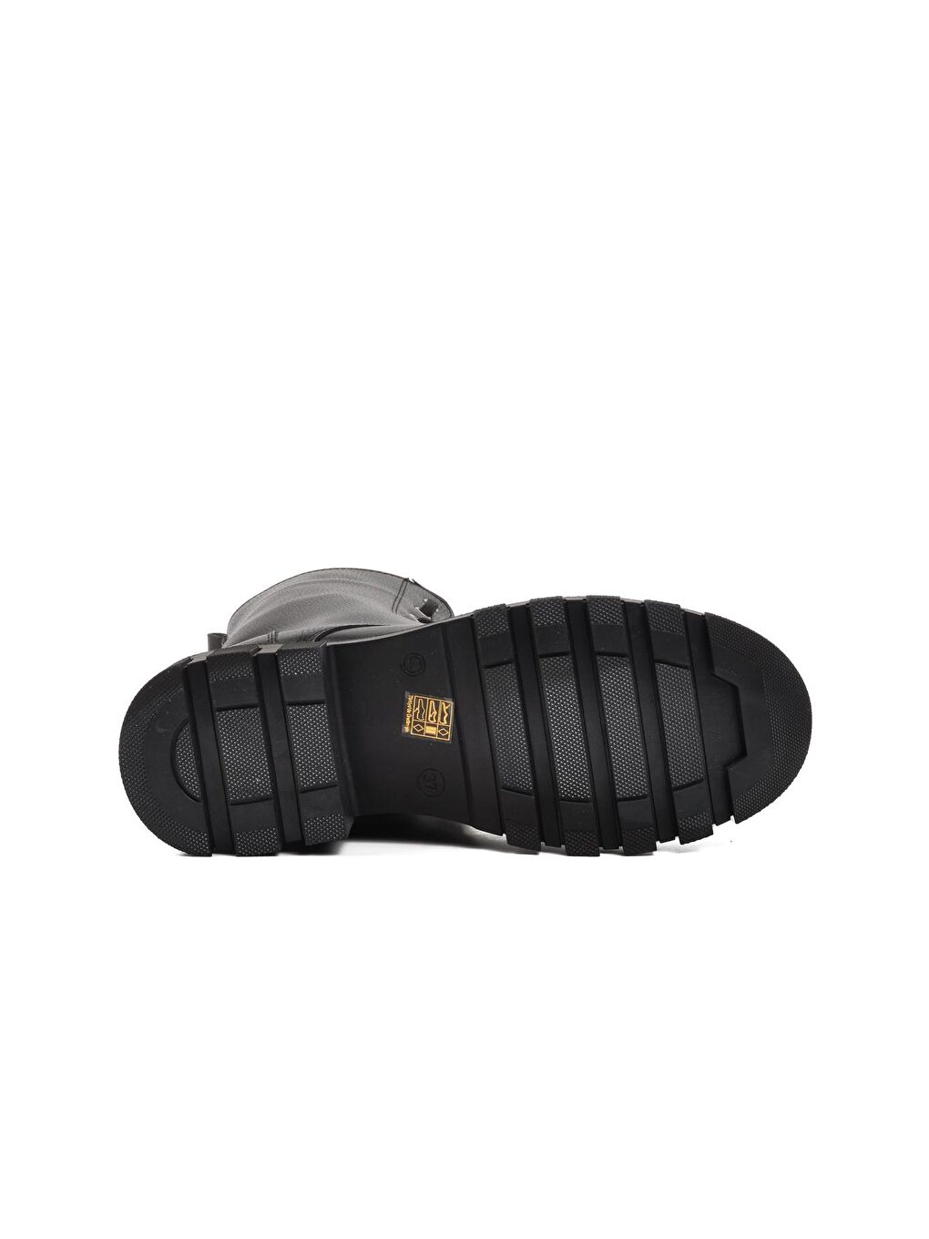 238007 Siyah İçi Polarlı Kadın Fermuarlı Bot-4