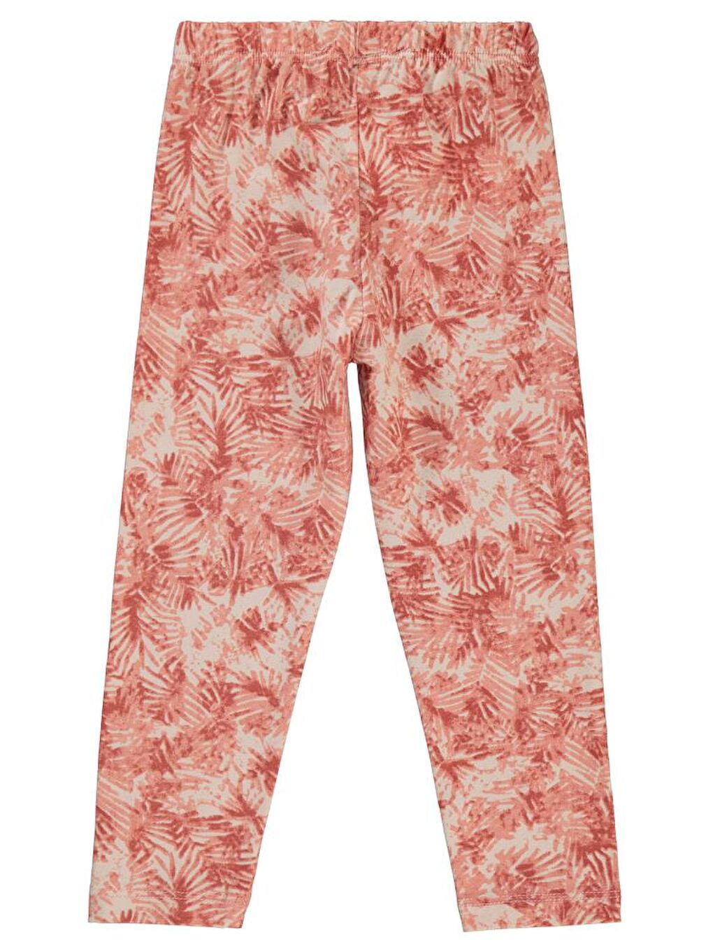 Pembe Girls Efektli Yaprak Bskl. 2-5 Yaş Tayt