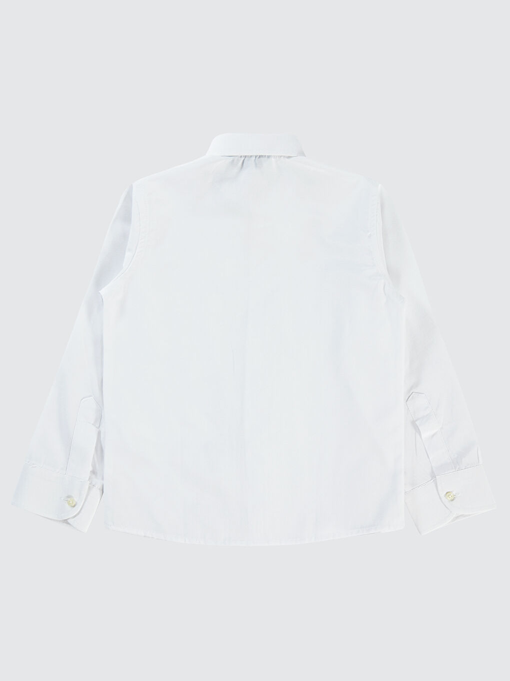 Timo Erkek Çocuk Gömlek 6-9 Yaş Beyaz-1