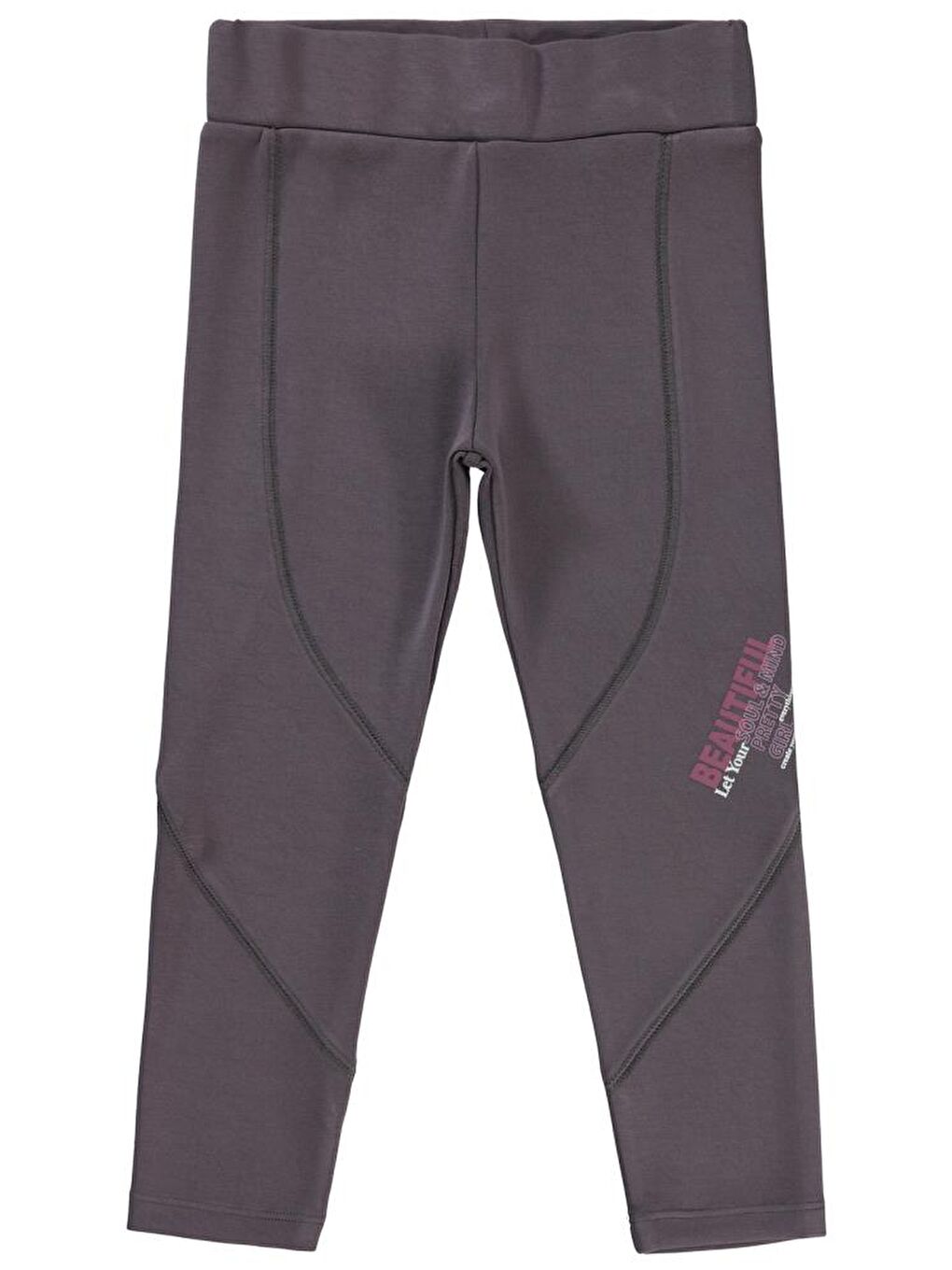 Gri Girls Kız Çocuk Tayt 10-13 Yaş-1