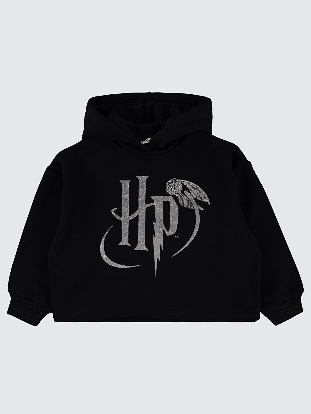 Civil Harry Potter Kız Çocuk Sweatshirt 10-13 Yaş Siyah - 1