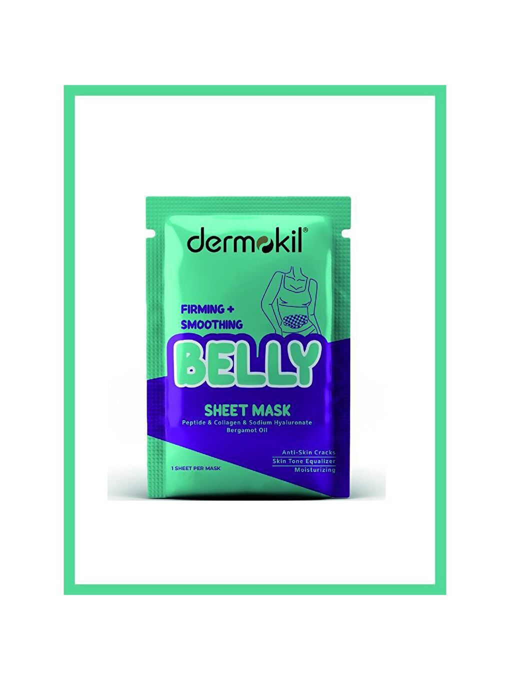 DERMOKIL Bej-Beyaz Göbek (Belly) Maske 15 ml