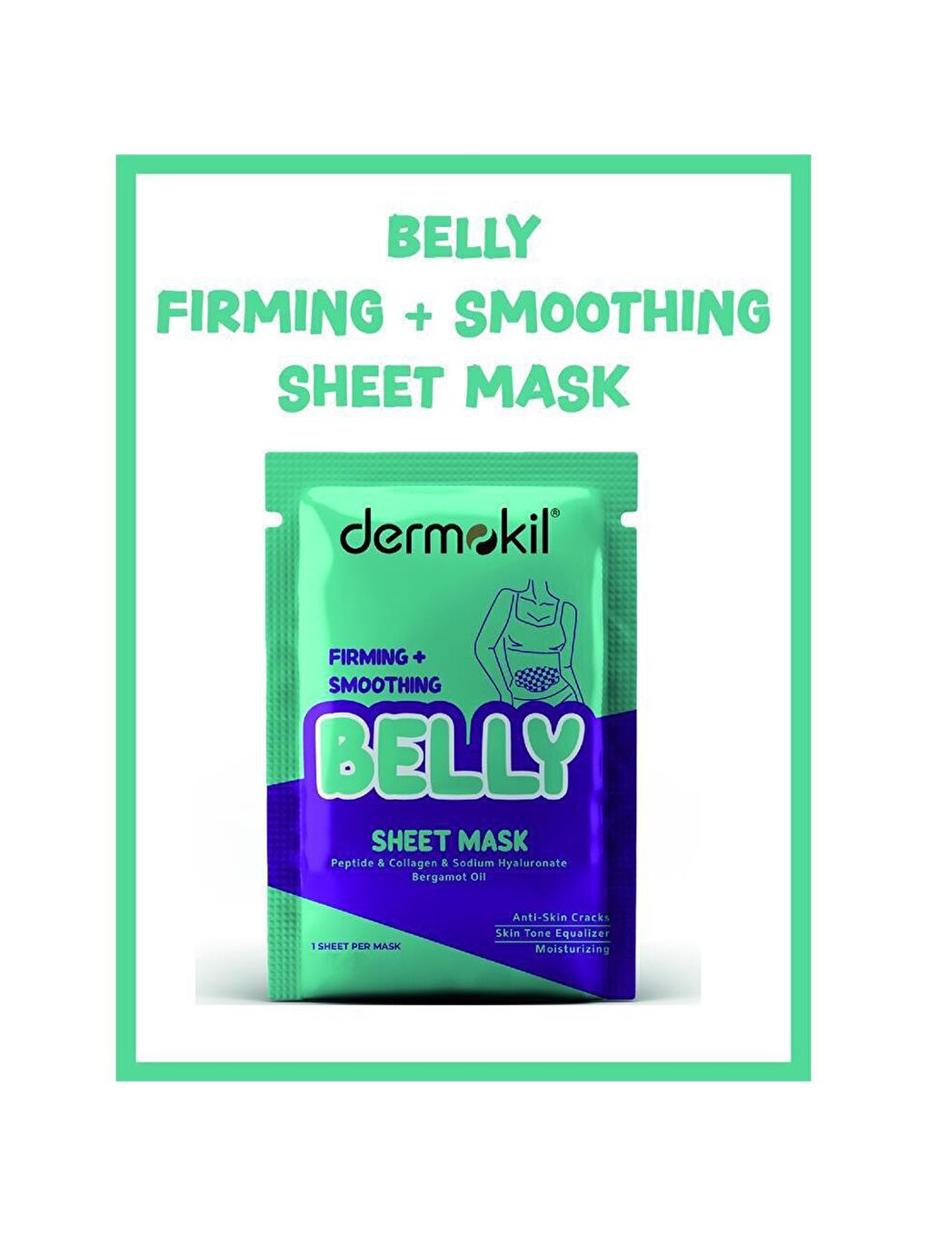 DERMOKIL Bej-Beyaz Göbek (Belly) Maske 15 ml - 1