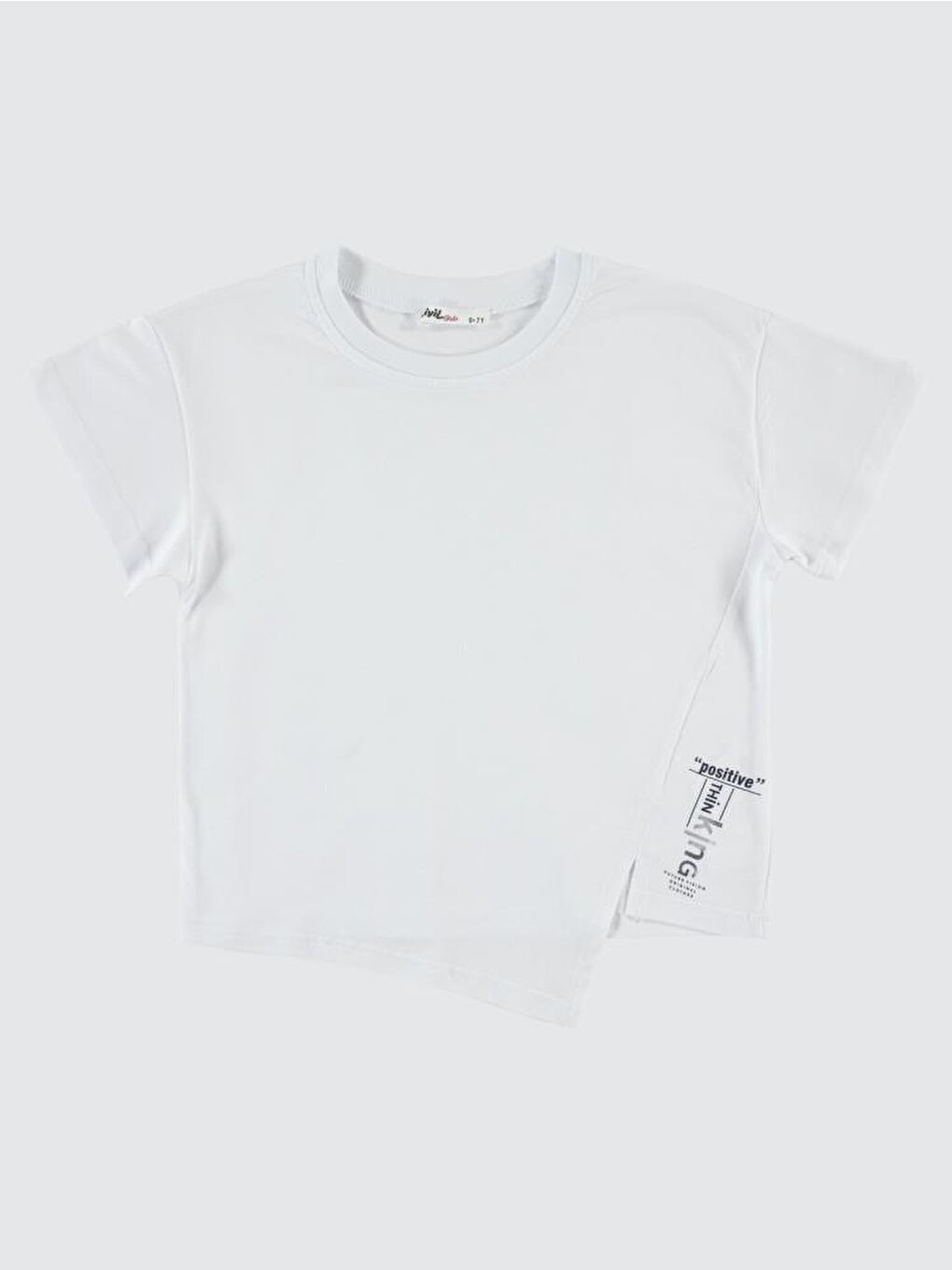 Beyaz Girls Batik Active Konsept 10-13 Yaş Tişört-1