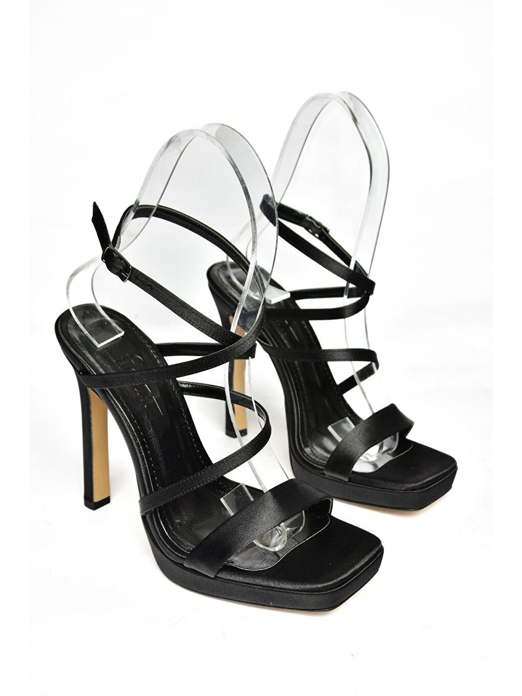 S5696150 Siyah Kadın Topuklu Ayakkabı-2