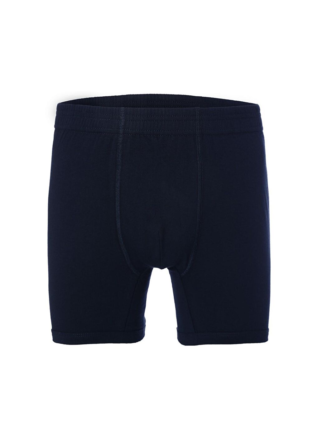 Lacivert Erkek Pamuklu Düz Renk Pamuklu Boxer 414