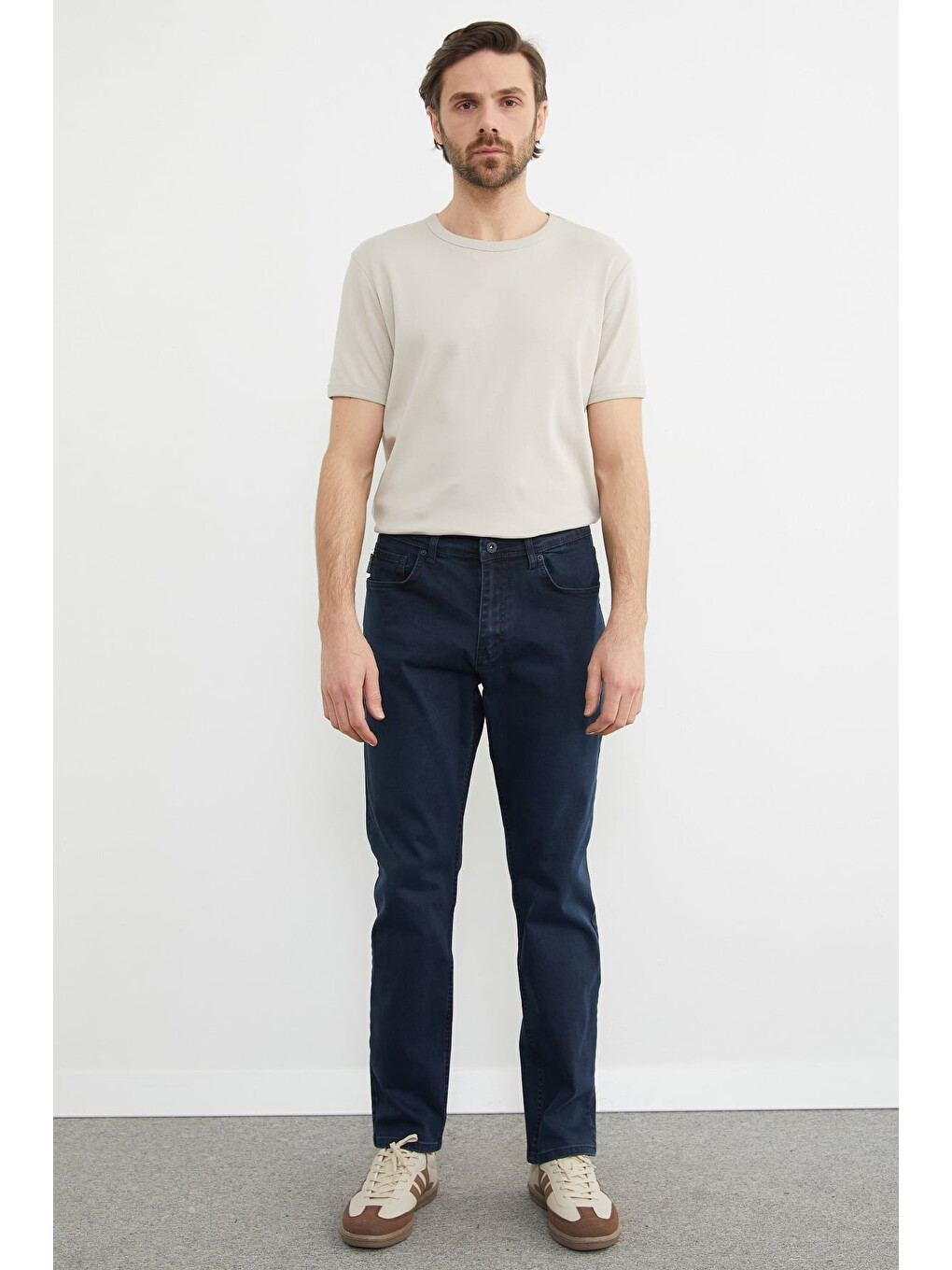 Mavi Büyük Beden Regular Fit Jean-2