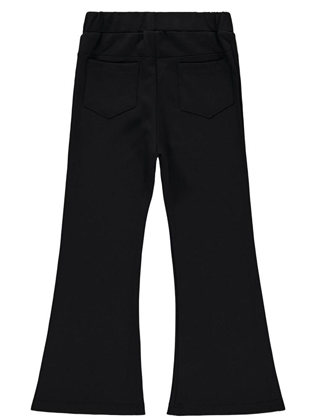 Siyah Girls Yanı Şeritli 6-9 Yaş Tayt