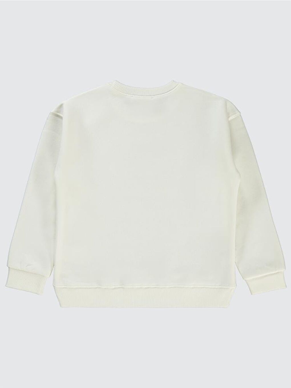 Ekru Girls Good Nakışlı 6-9 Yaş Sweatshirt-1
