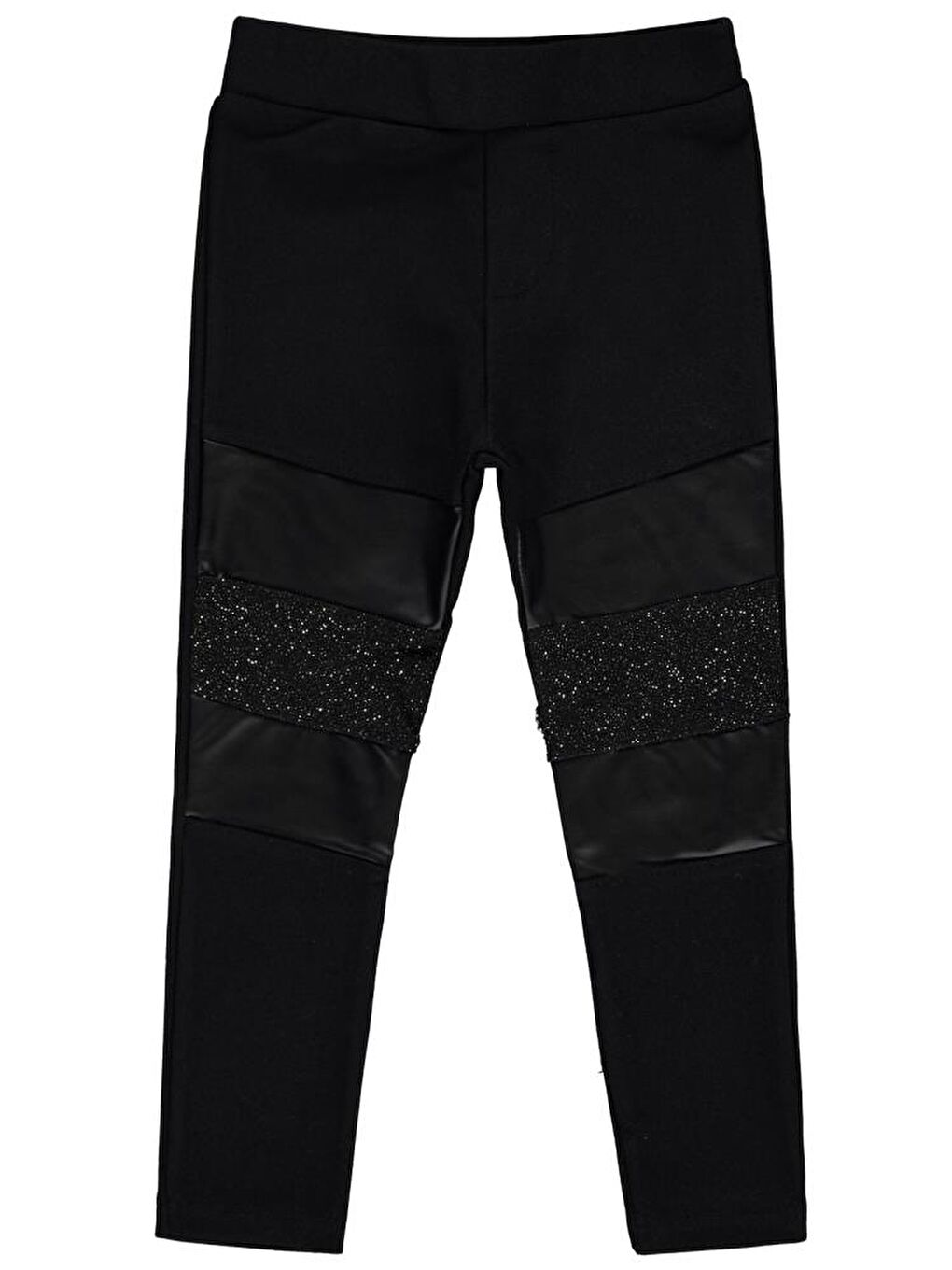 Siyah Girls Dizi Derili 2-5 Yaş Tayt-1