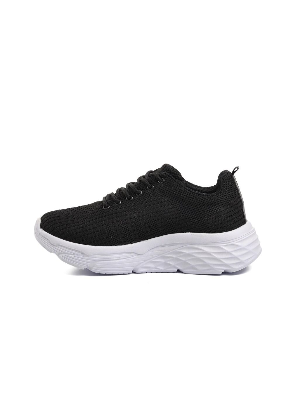 158 Siyah-Beyaz Kadın Spor Ayakkabı-1