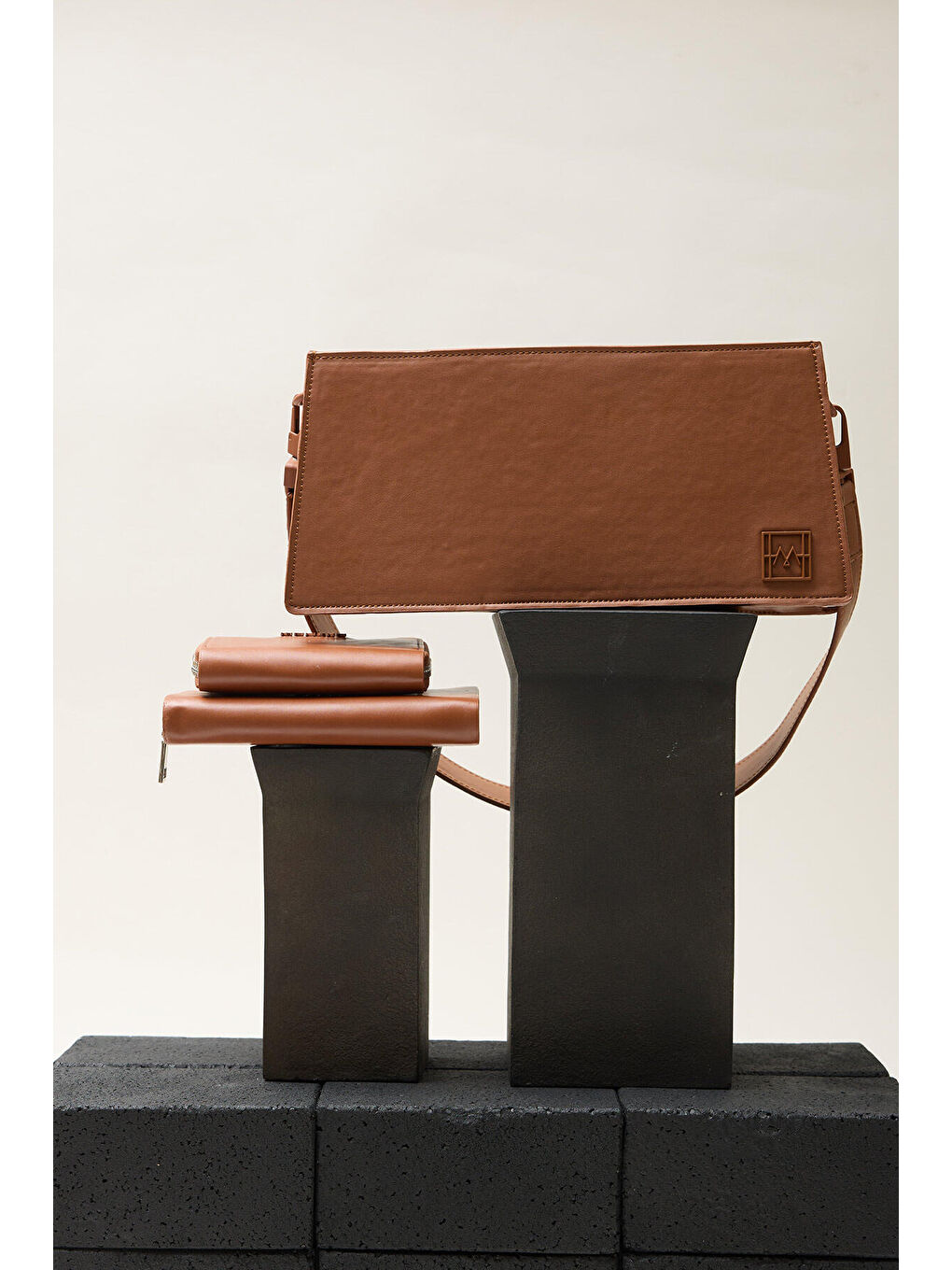 Kahverengi Mılano Omuz Çantası Taba-2