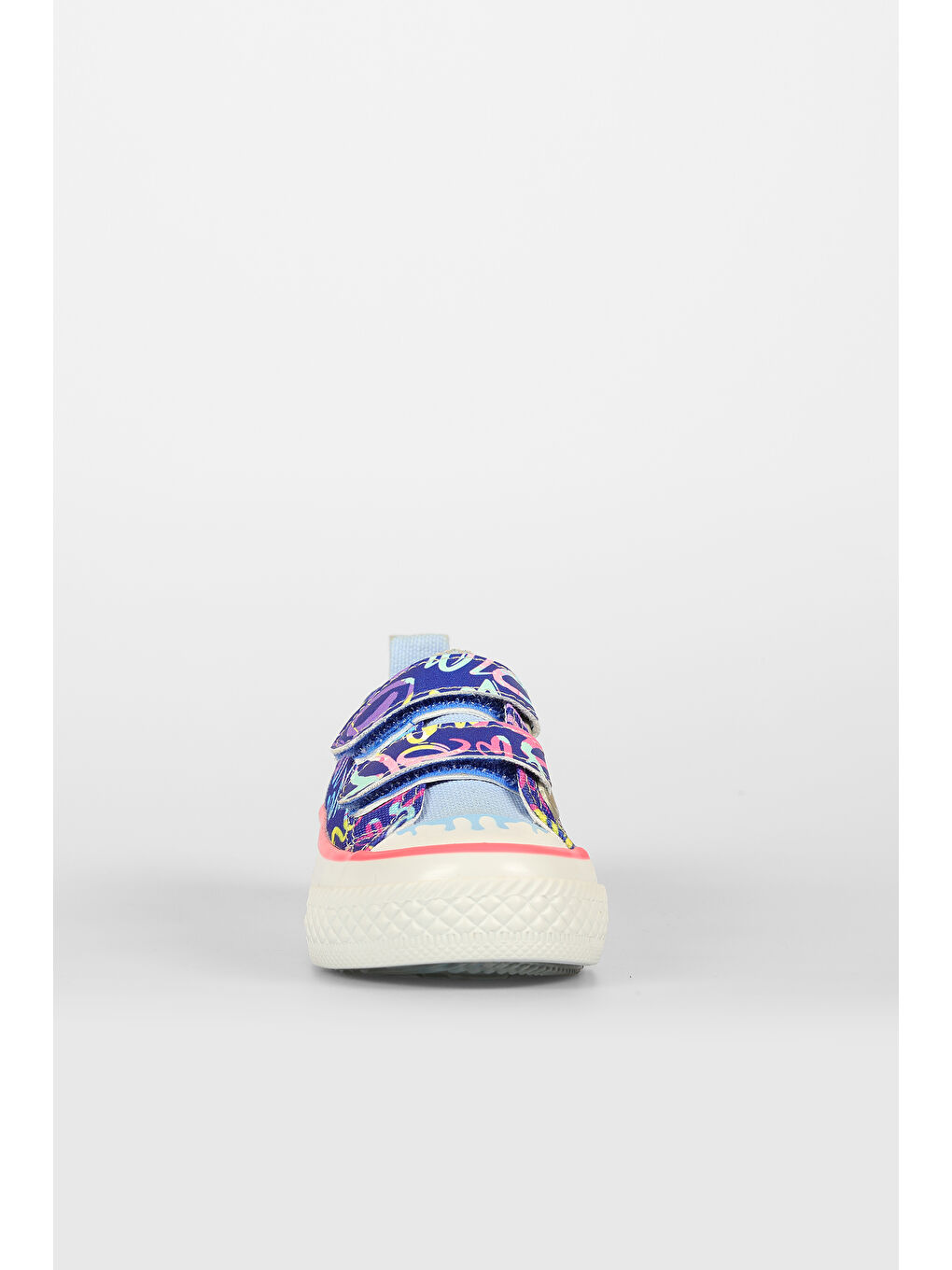 Done Desenli Unisex Okul Öncesi Lacivert Sneaker-2