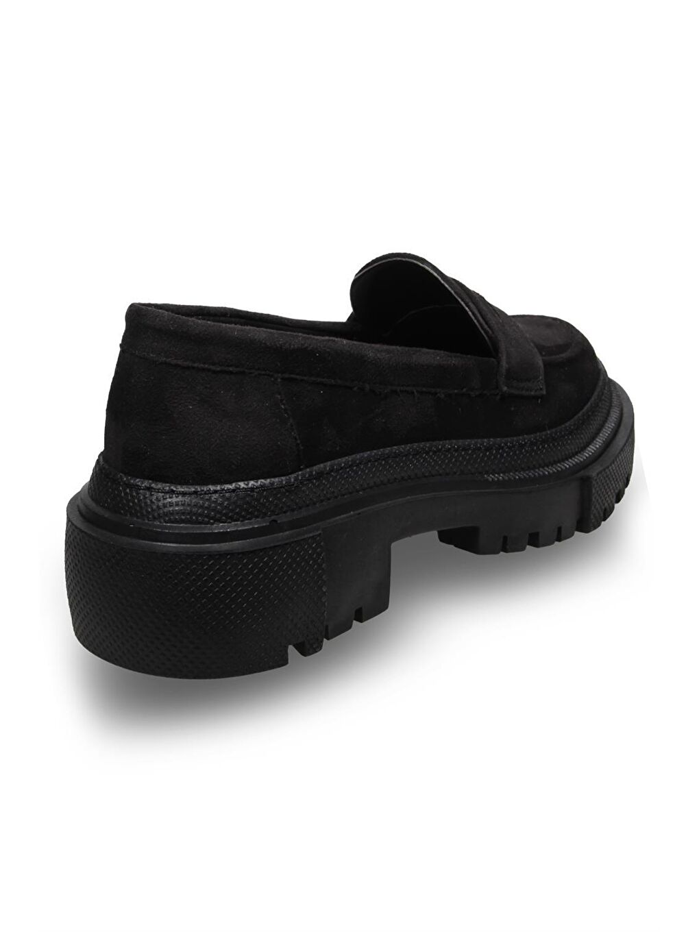 Kadin Siyah-süet Casual Ayakkabı-2