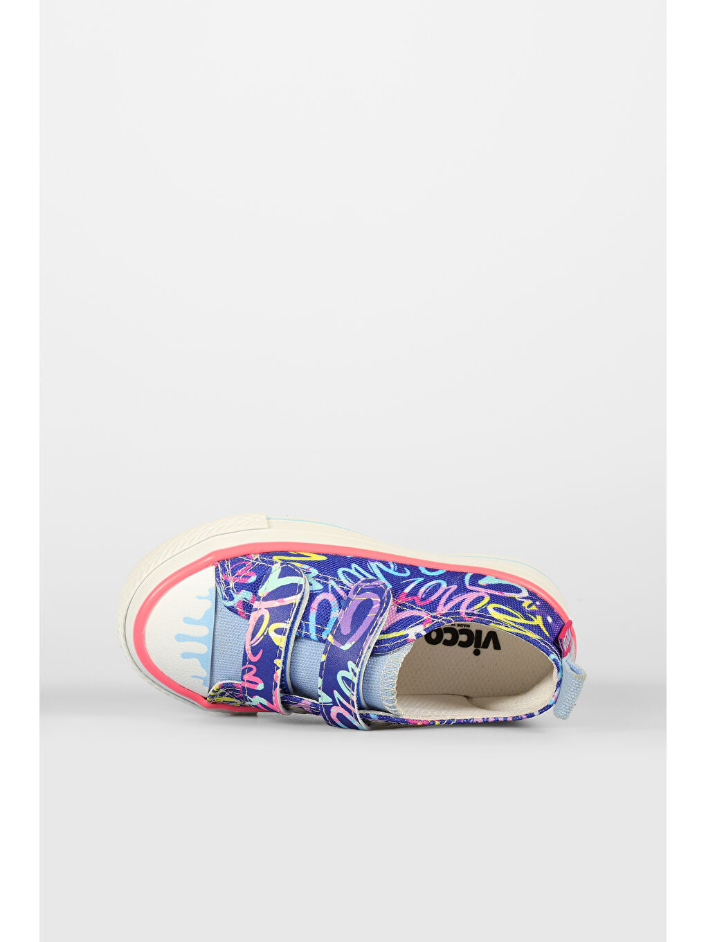 Done Desenli Unisex Okul Öncesi Lacivert Sneaker-4