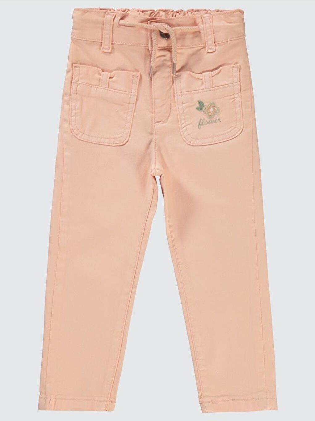 Pembe Girls Cepli 2-5 Yaş Pantolon-2