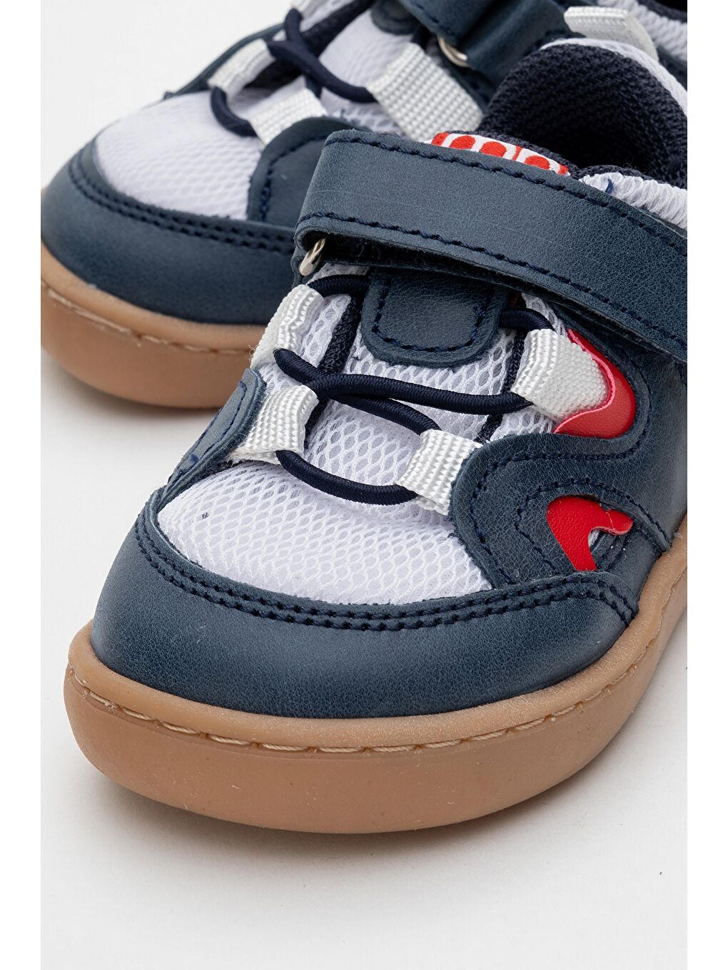 Unisex Çocuk Lacivert Hakiki Deri Günlük İlk Adım Ayakkabı-1