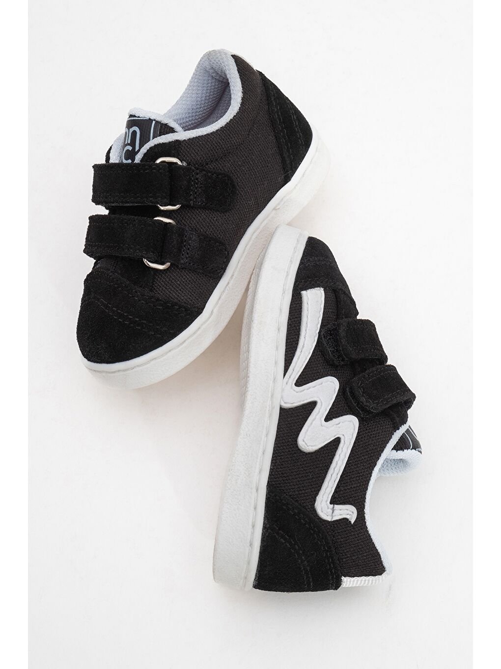 Erkek Çocuk Siyah Hakiki Deri Günlük Ayakkabı-1