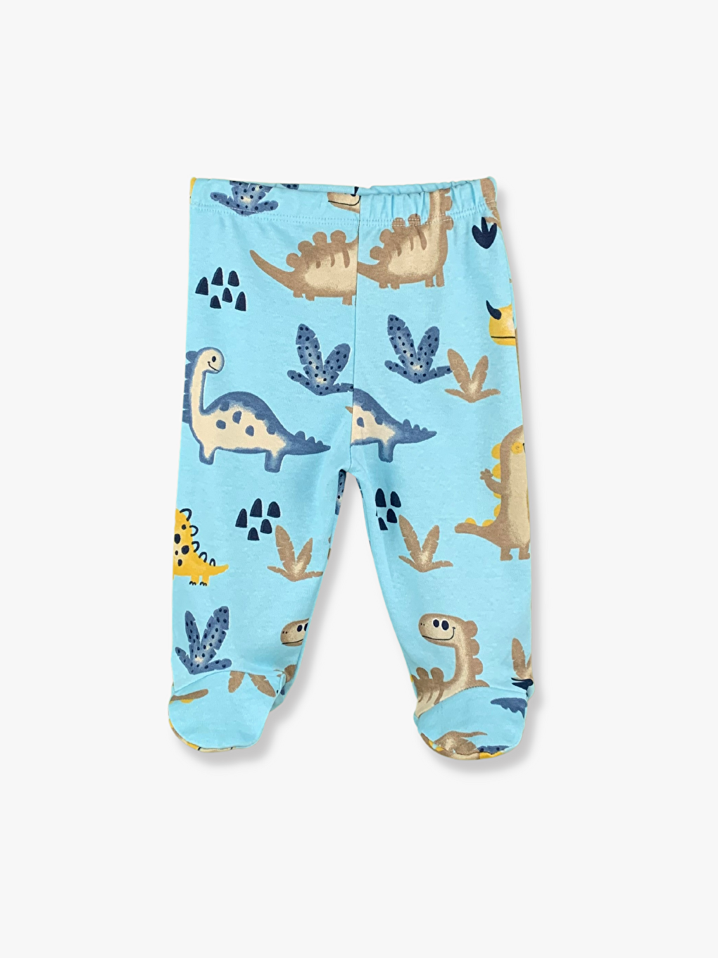 Mavi Bisiklet Yaka Uzun Kollu Erkek Bebek Takım-2