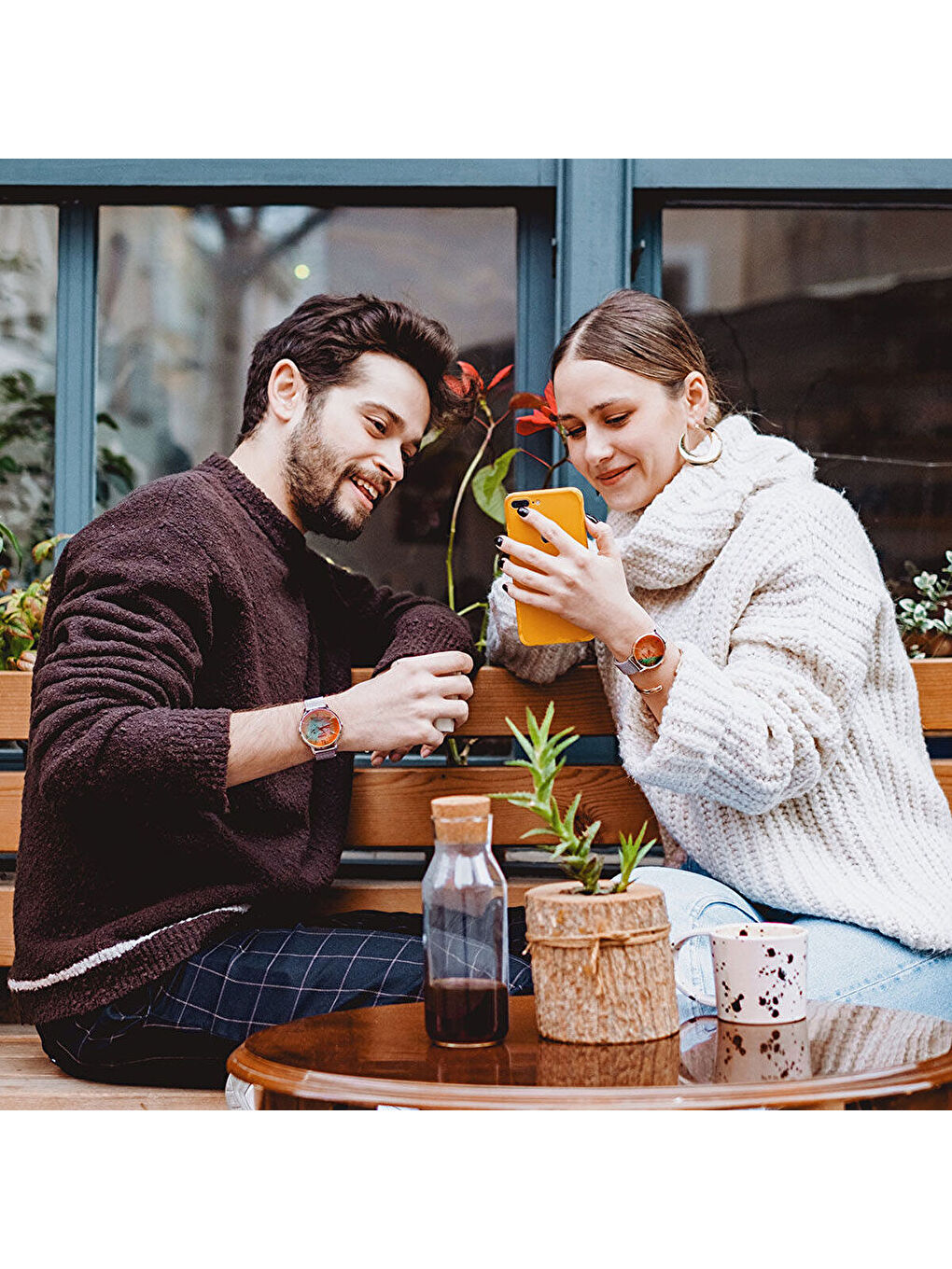 Gri WRS619 36 mm Slim Kadın Kol Saati-1