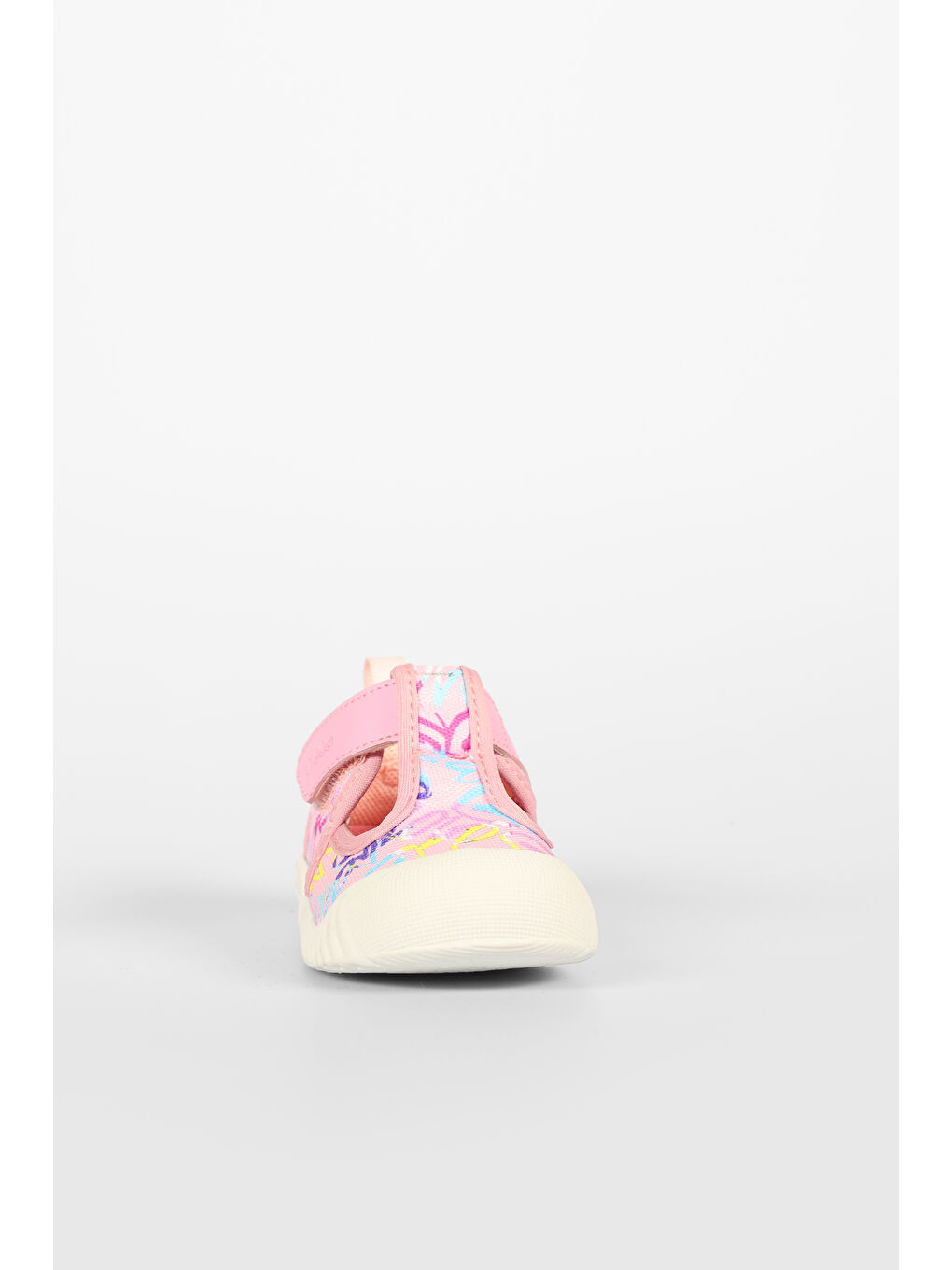 Darida Desenli Kız Bebek Pembe Günlük Ayakkabı-3