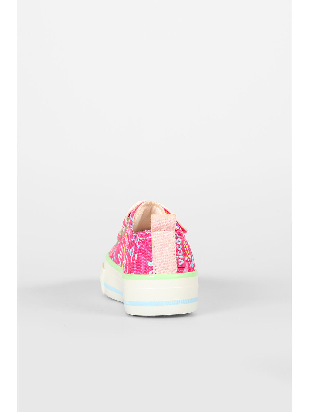 Done Desenli Kız Bebek Fuşya Sneaker-4