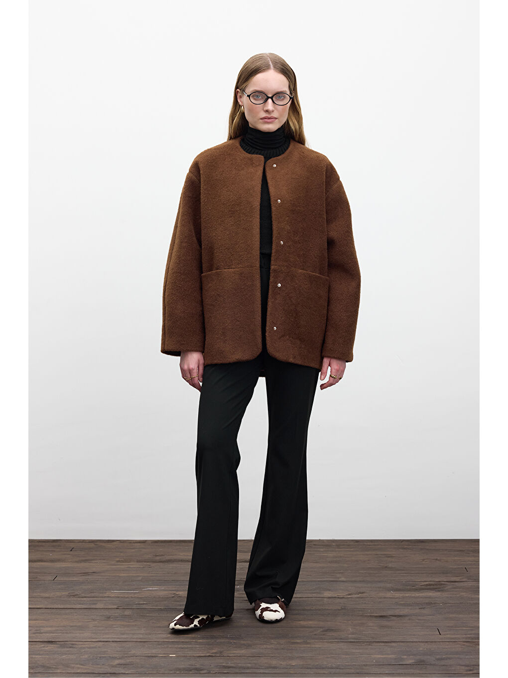 Kahverengi Cepli Kaşe Kaban Çikolata-2