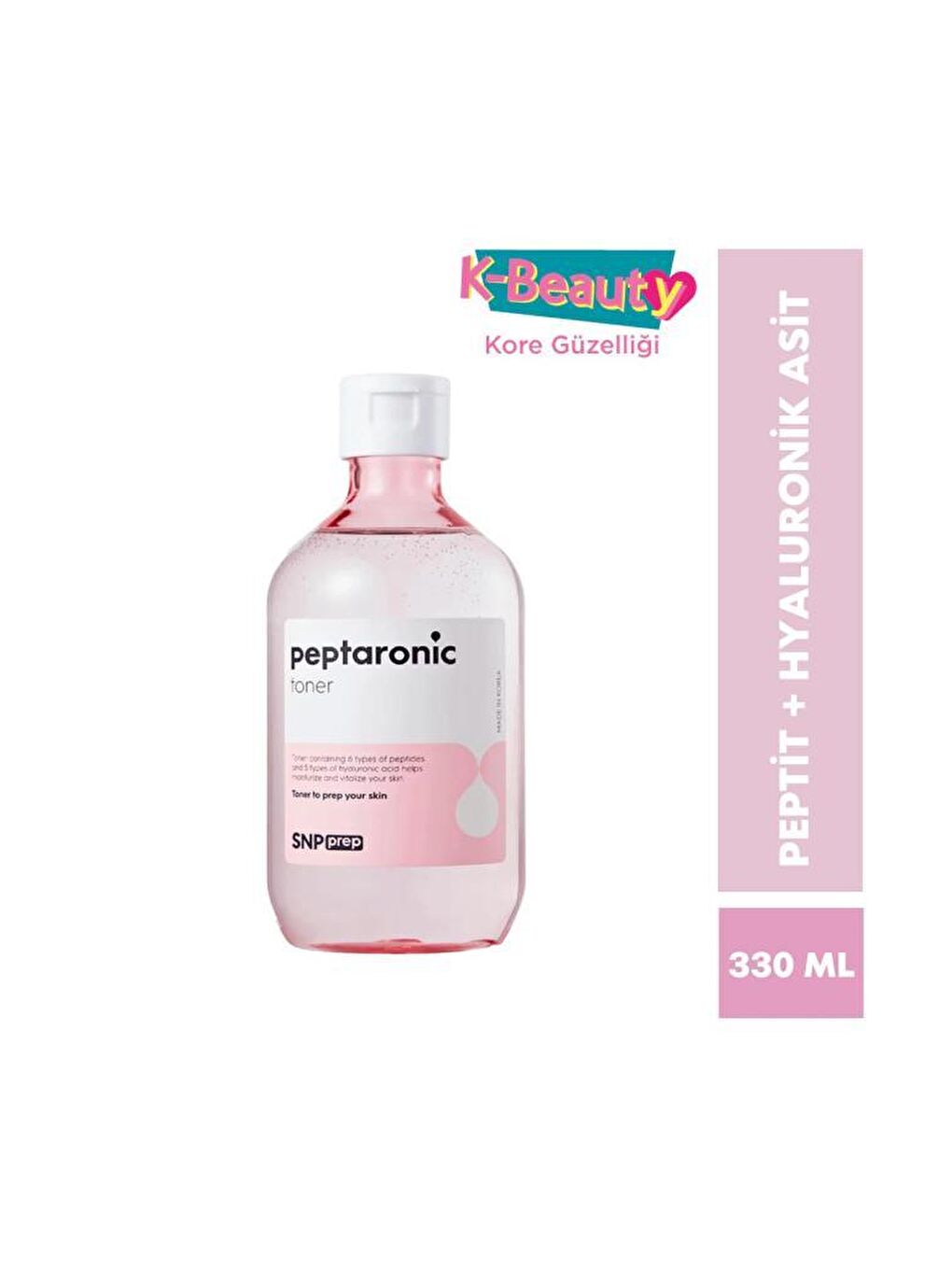 SNP Renksiz Prep Peptaronic Hyalüronik Asitli Tonik 330 ml