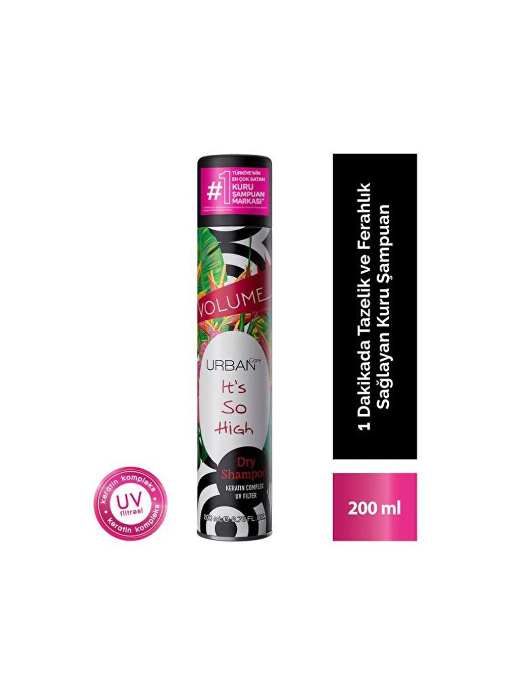 Urban Care Renksiz Kuru Şampuan Volume 200 ml - 1