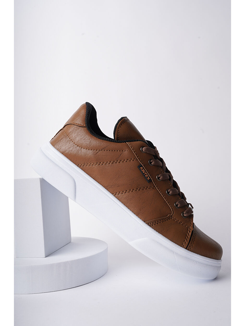 Kahverengi Volar  Erkek Günlük Casual Sneaker Rahat ve Tarz Spor Ayakkabı-5