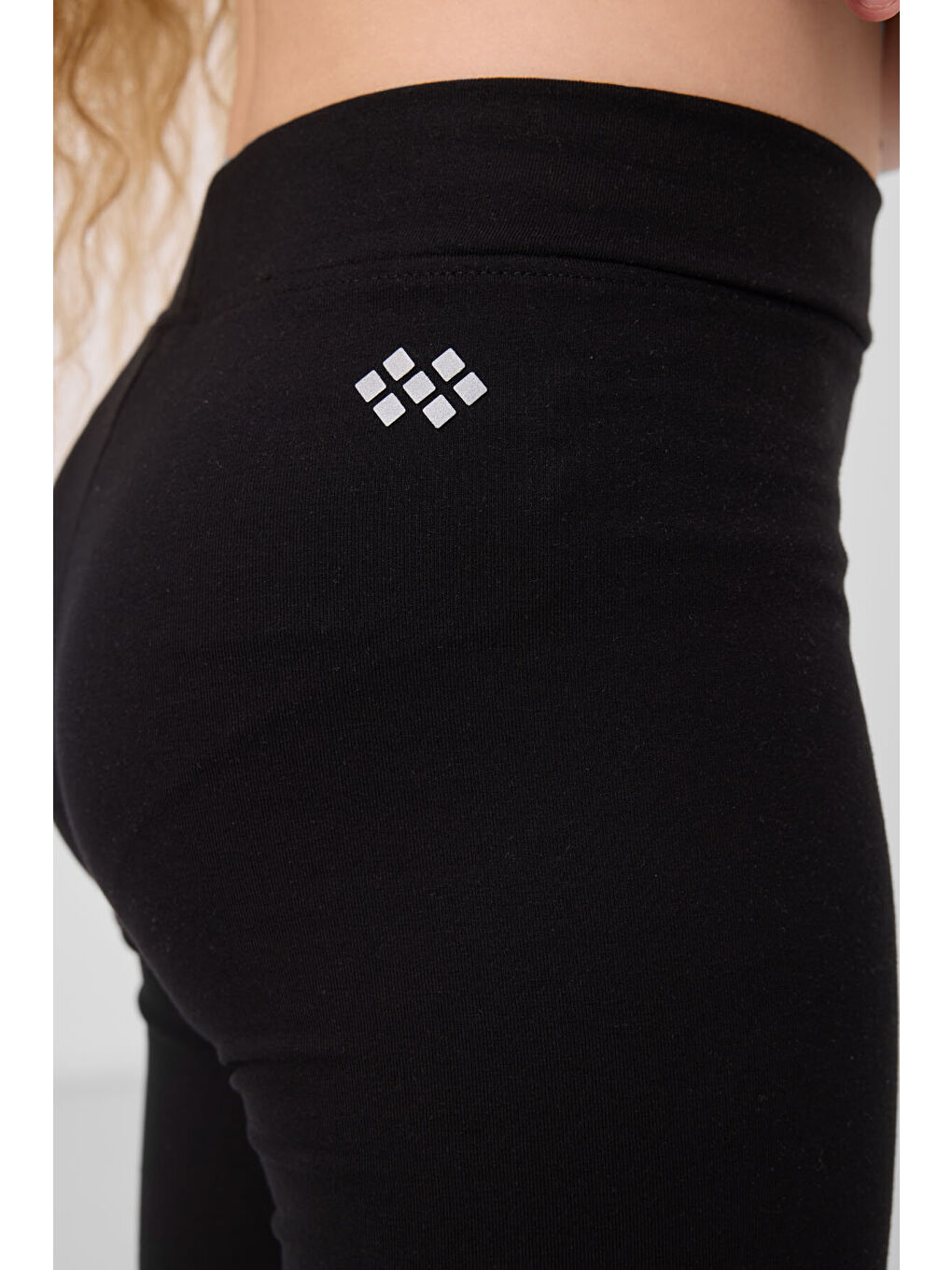 Standart Fit Basic 3lü Paket Siyah-Haki-Koyu Bej Kız Çocuk Tayt - 75188-4