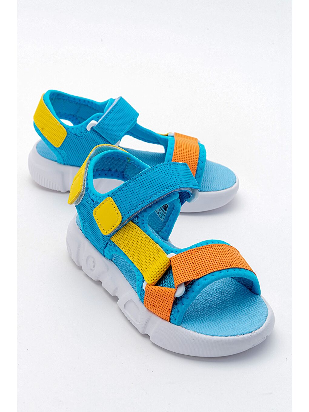 Erkek Çocuk Mavi-Saks Anatomik Hafif Spor Sandalet