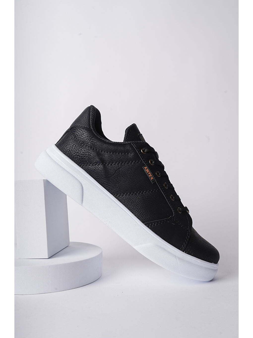 Muggo Siyah Volar  Erkek Günlük Casual Sneaker Rahat ve Tarz Spor Ayakkabı - 7